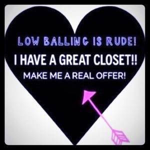 Reasonable offers only😉